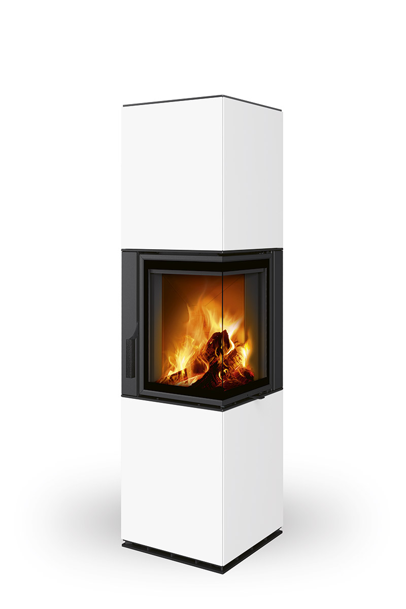 Romotop Harmony R-L HA akumulačné krbové kachle s keramickým obkladom